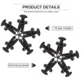 thumbnail image 5 of Pluokvzr 190pcs Car Bumper Retainer Clips Plastic Fender Clips Rivets Fasteners Push Retainer Kit Universal Auto Bumper Fastener Kit 6 Sizes Auto Panel Bumper Trim Clips, 5 of 5