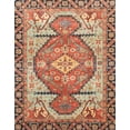 thumbnail image 1 of Ahgly Company Indoor Rectangle Abstract Fire Brick Red Oriental Area Rugs, 8' x 10', 1 of 6