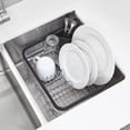 thumbnail image 1 of Umbra Sinkin Dish Drying Rack,Black/Nickel, 1 of 9