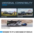 thumbnail image 3 of Biltek Adjustable Tow Bar With 5000 lbs Towing Capacity, Universal Tow Bar with 2X Safety Chains, Compatible Tow Bars for Jeeps, Trucks, SUVs, RVs, Boat, Trailers, Fits 2" Coupler Trailer Ball hitch, 3 of 7