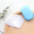 thumbnail image 1 of 1BoxesTravel Mini Soap Toilet Paper Outdoor Disposable Hygiene Soap Tablet Hand, 1 of 4