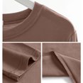 thumbnail image 3 of LNGOOR Modal Solid Basic Tshirt O Neck Long Sleeves Women Autumn Bottoming Tee Tops All match Tee Shirt Plus size undershirt, 3 of 6