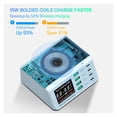 thumbnail image 4 of Station de Charge USB Multiple W, Chargeur de Charge Rapide USB QC3.0 PD PPS Sans Fil, Station Portable, 4 of 8