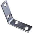 thumbnail image 1 of N113-308 Fer d'Angle 2 x 0.63 Po avec Vis, Zinc, Lot de - 4, 1 of 1