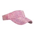 thumbnail image 4 of GDREDA Baseball Cap Fashion Women Leopard Print Sun Baseball Visor Cap Pink,One Size, 4 of 6