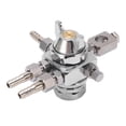 thumbnail image 3 of Automatic Spray , Electroplated Paint Sprayer Fan Shaped And Circle Wide Purpose Zinc Alloy Body Stainless Steel Nozzle With Wrench For Production Line 2mm/0.08in, 3 of 8