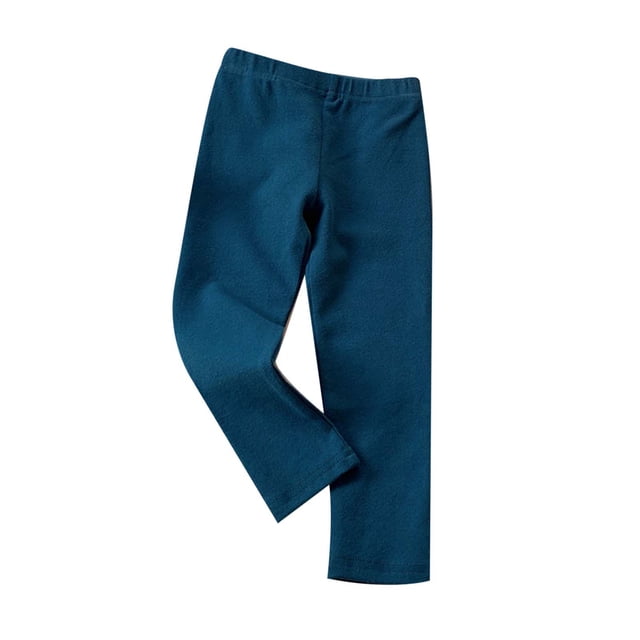 Pant Size 6 Girls Leggings Toddler Baby Girls Leggings Ribbed Ruffle No Print Tight Stocking Bottom Pants