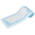 thumbnail image 4 of Silicone Foldable Waterproof Keyboard 103 Keys USB Wired Mute Fadeless Keys for PC Laptop, 4 of 7