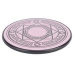 20W Fast Wireless Charger, Breathing Light Effec 20W Magic Array Wireless Charger Portable Plastic Desktop Style  for Headphones for Phones