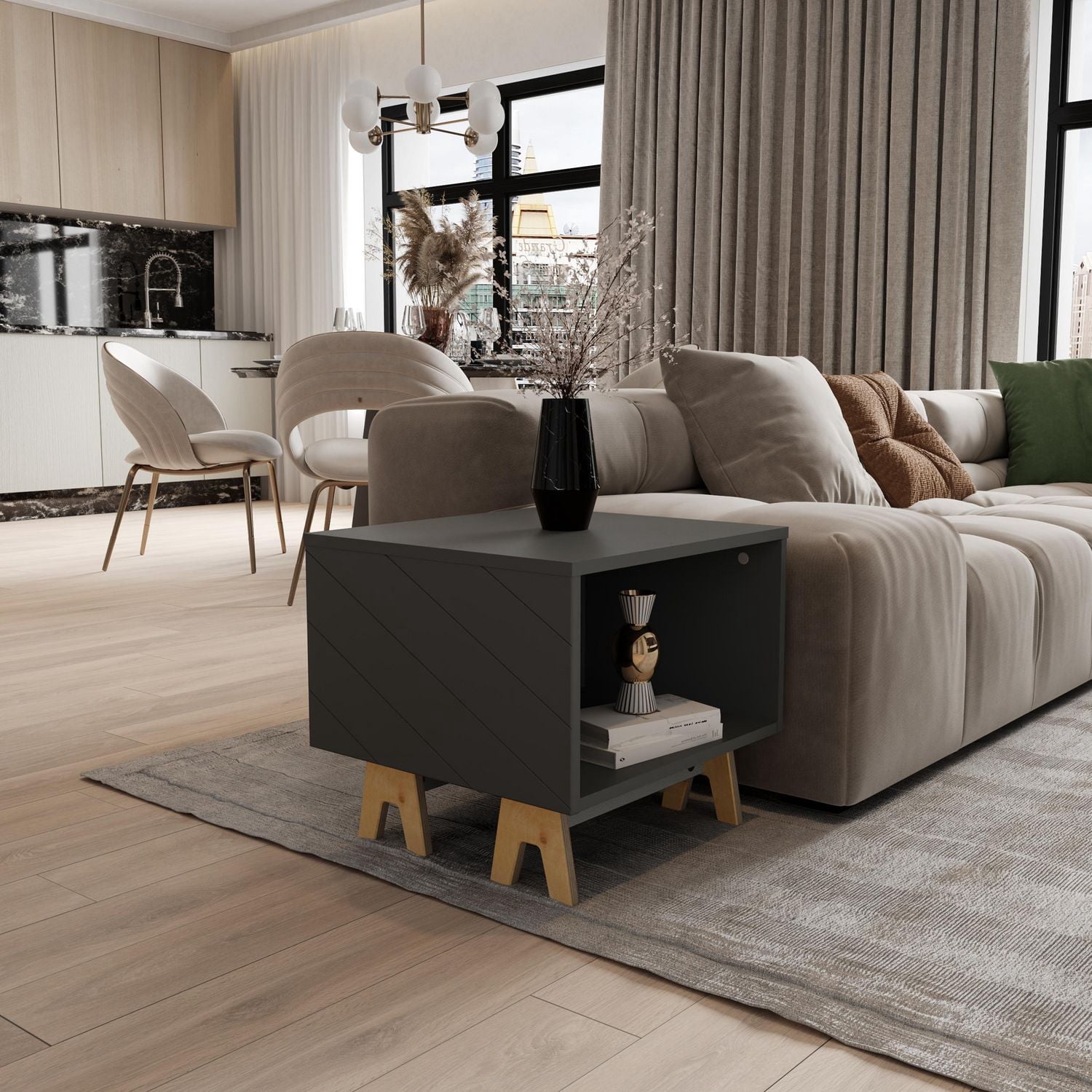 Nexera Table d'appoint Runway