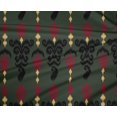 thumbnail image 4 of oneOone Tissu Polyester Lycra Rayé & Paisley Ikat Décor Tissu Imprimé 56 Pouces de Large, 4 of 4