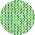 thumbnail image 1 of Ahgly Tapis d'Intérieur Lavable en Machine Carré Vert, 3 Pieds Carré, 1 of 7