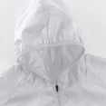 thumbnail image 5 of Économies du Printemps! Manteau de Pluie pour Femmes pour Cyclisme et Course, Coupe-Vent Imperméable Léger pour Vélo et Randonnée, Manteau de Pluie Léger pour Femmes pour l'Extérieur, Protection Uv + Séchage Rapide, Manteau Coupe-Vent, 5 of 5