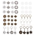 thumbnail image 3 of 58pcs Pendentif Plateau Kit Pendentif Boucle Photo Pendentif Bricolage Accessoires, 3 of 9