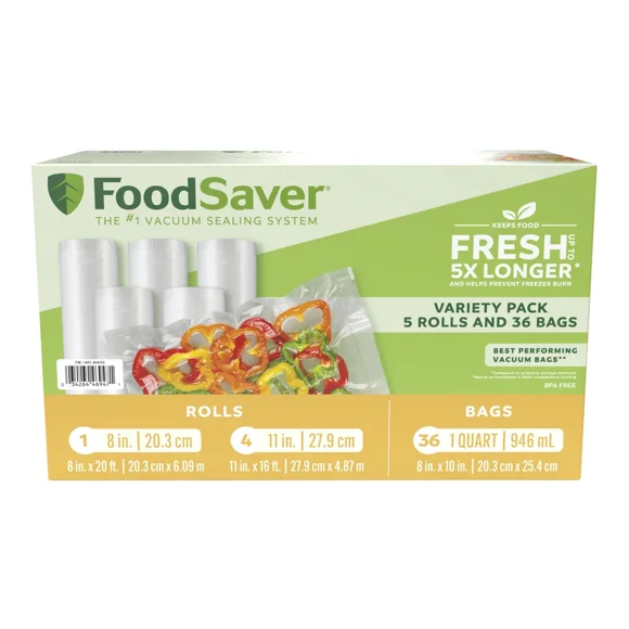 Foodsaver Ensemble Combiné Rouleau et Sac