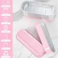 thumbnail image 4 of 100 Pack Mini Loaf Pans with Lids and Spoons Sealing Sticker, 6.8oz Mini Cake Pans for Baking, Disposable Mini Aluminum Foil Loaf Pans, Pink Mini Loaf Baking Pans, Small Cake Containers with Lids, 4 of 7