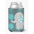 thumbnail image 1 of Polkadot Éléphant Gris Peut Ou Biberon, 1 of 1