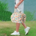 thumbnail image 2 of Reusable Grocery Bags Foldable Waterproof Nylon Shopping Bag with Adjustable Shoulder Strap 15.7 in x 15.7 in 116 g, 2 of 5