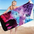 thumbnail image 3 of RXIRUCGD Microfiber Beach Towels – Quick Fast Dry Sand Proof Super Soft Beach Towel Oversized Compact Blanket Sand Free Lightweight Swimming Towels for Swimmers Pool Towels Oversized, 3 of 3