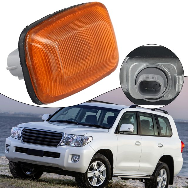 Car Front Bumper Side Marker Turn Signal Lamp For Toyota for Cruiser LC100 98-07