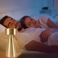 thumbnail image 4 of LED Cordless Table Lamp, 3 Color Stepless Dimming LED Portable Modern Metal Nightstand Desk Lamp Touch Control Rechargeable Bedside Lamp Night Light For Bedroom, Kids Nursery, 4 of 8