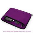 thumbnail image 2 of 14 inch Laptop Étui à Pochette - Sac de Protection pour Ordinateur Portable 14 Pouces, Étui Mince Portable Résistant à l'Eau (Violet), 2 of 5