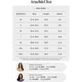 thumbnail image 5 of Arach&Cloz Women's V-Neck Short Sleeve Special Rib Knitted Pattern Casual Tops Sweater Spring Summer 2025, 5 of 5