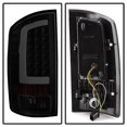 thumbnail image 2 of Xtune Tail Light Assembly 9040269 LED; Black Smoke Lens; Black Housing; Red Bulb; Set Of 2, 2 of 10