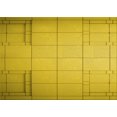 thumbnail image 1 of Ahgly Company Machine Washable Indoor Rectangle Transitional Dark Golden Rod Brown Area Rugs, 2' x 4', 1 of 7