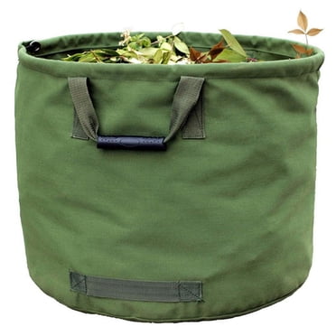 Sac Collecteur de Feuilles, Sacs Réutilisables pour Pelouse et Feuilles pour un Nettoyage Facile du Jardin et l'Organisation des Voyages, Sacs à Déchets de Cour Robustes à Grande Capacité