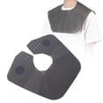 thumbnail image 1 of Toughness Hairdressing Cape Barber Shop Shawl Strong Magnets Design Easy To Wear And Clean For Home Barbeshop L Black, 1 of 8