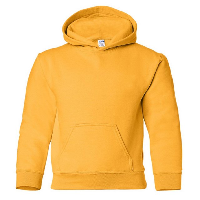 Gildan Heavy Blend Childrens Hooded Sweatshirt Top / Hoodie
