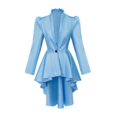 thumbnail image 1 of Vêtements Gothiques à Manches Longues pour Femmes pour Adolescentes 14-18 Robe de Mariage Médiévale Queue-de-Pie Veste Rétro pour Vêtements Gothiques Femmes Vêtements Gothiques Cottagecore et Spectacles Cape Médiévale, 1 of 7