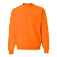 thumbnail image 2 of Jerzees Chandail Molletonné à Col Rond NuBlend pour Adulte, TG, Orange Sécurité, 2 of 3