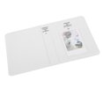 thumbnail image 1 of Photo Album, Large Capacity High Transparency Flexible 64 Pockets Instant Camera Photo Album Rhombic Grain  for Movie Tickets White, 1 of 7