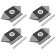 thumbnail image 3 of Vacuum Cleaner Bag, Practical Reusable Vacuum Cleaner Dust Bag 4PCS  For 10x11cm Card Slot Vacuum Cleaner For Office For Household For Hotel, 3 of 8