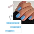 thumbnail image 3 of Dvkptbk nail patch Press- Short Nails Press- Short False Nails with Nail Glue Reusable Glue- Nails 12 Sizes 2ml, 3 of 3
