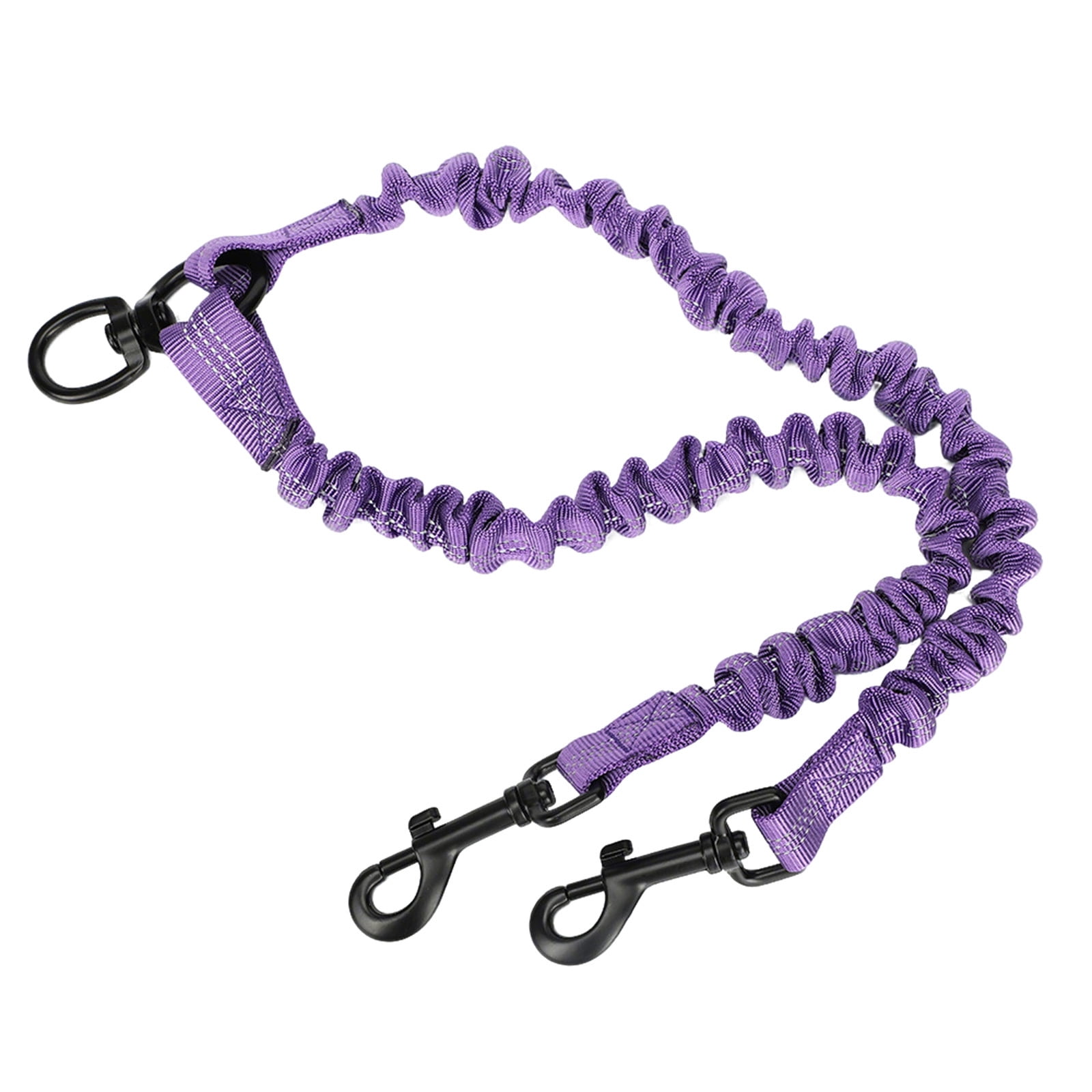 Hearth & Gear Pet Supplies Reflective Double Ended Leash For Dogs One Drag And Two Leashes Retractable Reflective Dog Leash Dog Walking Leashes Super Long Leash Thin Dog Leash for Small Dogs Walk