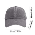 thumbnail image 2 of Visières Casquette de Baseball Décontractée Confortable Mode pour Femmes Ajustable Casquettes de Baseball, 2 of 2
