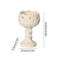 thumbnail image 3 of Drppepioner Cement Candle Container Modern Minimalist Home Decor Scented Candle Jar, 3 of 6