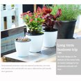 thumbnail image 3 of ziyahi Flower Pot Self Watering Automatic Absorption Container Plastic Plant Planter Garden Home Decor, 110, 3 of 7