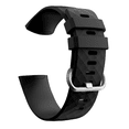 thumbnail image 1 of Queilt Fitbit Charge 3/4 bracelet silicone (S) Black, 1 of 5