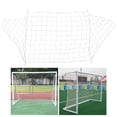 thumbnail image 2 of Filet de Soccer Durable en Polypropylène Filet de Soccer 1 Ensemble Outils de Sport Blanc, 2 of 8