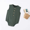 thumbnail image 3 of Birdeem 3-24 Months Jumpsuit Summer Gauze Thin Sleeveless Newborn Clothes Rompers, 3 of 12