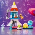 thumbnail image 3 of LEGO DUPLO Town L’aventure en navette spatiale 3en1 10422 Ensemble de construction (58 pièces), 3 of 6