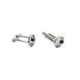 thumbnail image 3 of 20Pcs Blank 12mm Round Bezel Glue Base Cup Cufflink Buttons Cuff Links DIY Cufflink White K, 3 of 8