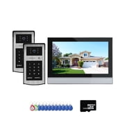 Tuya Wifi 1080P Video Intercom Video Door Phone 10'' Touch Monitor Video Doorbell Door Camera Security System Password RFID ,Install Fast