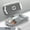 Grey, variant on LSLJS Wireless Bluetooth Transparent Mouse, The Third Mock Examination Transparent Mouse with Rechargeable Bass, Moue Mous