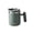 Green, variant on Travel Coffee Mug Stainless Steel Mug with Lid and Handle 450Ml Reusable Double Insulated Mug for Home Office and Travel Coffee Mugs Breakfast Mugs Insulated Coffee Mug