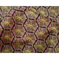 thumbnail image 4 of oneOone Silk Tabby Fabric Floral Block Print Sewing Fabric BTY 42 Inch Wide, 4 of 4